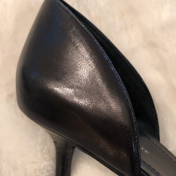 BANANA REPUBLIC BLACK LEATHER PUMPS 👠 - Picture 9 of 13